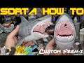 Custom Raw10 Fren-z (Great White Shark Version) McFarlane Toys Figure- Sorta How To
