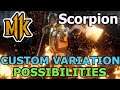 MK11 CUSTOM VARIATION SCORPION - Super Fun Combos - Mortal Kombat 11 Aftermath