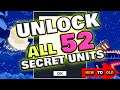 TABS How to Unlock All 52 Secret Units + Map - Totally Accurate Battle Simulator