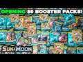 *CRAZY PULLS* Opening 50 Pokemon Sun & Moon Booster Packs!