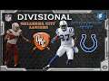 Divisional vs Colts - Relocation Franchise - Oklahoma City Lancers - Madden NFL 21 - S01E19
