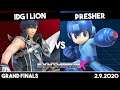IDG | Lion (Chrom) vs Presher (Megaman) | Grand Finals | Synthwave X #19