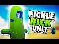 PICKLE RICK THROWS PICKLES AT HIS ENEMIES - TABS (Totally Accurate Battle Simulator)