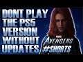 #SHORTS Do Not Play Avengers PS5 Without Update First