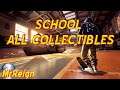 Tony Hawk's Pro Skater 1 & 2 - School - All Collectibles & Goals - Letters Secret Tape Table Grinds