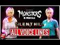 All Cybil & Heathers Voice Lines | Dark Deception Monsters & Mortals Silent Hill DLC
