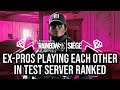 Ex-Pros Playing Each other in  Test Server Ranked | Kafe Full Game