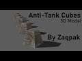 Metamorphosen Project | Anti-Tank Cubes Model, By Zaqpak | Mjolnir Studios