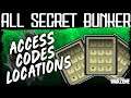 Warzone ALL SECRET BUNKER ACCESS CODES HIDDEN DOOR | Bunker Locations
