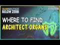 WHERE TO FIND ARCHITECT COMPONENT ORGANS IN SUBNAUTICA BELOW ZERO