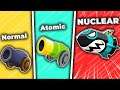 Upgrading cannons to NUCLEAR levels in btd6