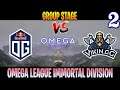 OG vs Vikin.gg Game 2 | Bo3 | Groupstage OMEGA League Immortal Division | DOTA 2 LIVE