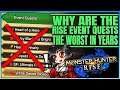 Whats Wrong With Rise Event Quests - Forgotten Fun - History of Event Quests - Monster Hunter Rise!