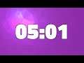5 MINUTES AND 1 SECONDS TIMER COUNTDOWN [301 seconds - 5:01]