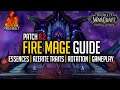 8.2 Fire Mage Guide | Essences, Traits, Rotation & Gameplay | WoW: Battle For Azeroth