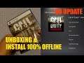 CALL OF DUTY : VANGUARD - UNBOXING & INSTALL 100 % OFFLINE