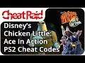 Chicken Little: Ace In Action Cheat Codes | PS2