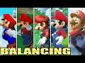 Evolution Of BALANCING ANIMATIONS In Super Smash Bros (Original 12 Characters + Melee Newcomers)