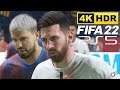 FIFA 22 MESSI vs FC BARCELONA | PS5 Gameplay Legend Difficulty Career Mode 4K