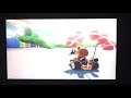 Mario Kart 8 Deluxe - Tanooki Mario in SNES Battle Course 1 (Bob-Omb Blast)