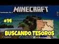 Minecraft #14 - Buscando Tesoros. ( Gameplay Español ) ( Xbox One X )