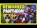 REWORKED PANTHEON TOP WITH A CRAZY NEW BUILD! CDR SPLIT PUSH PANTHEON! - League of Legends