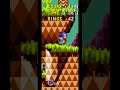 Sonic CD but the horizontal resolution is smaller than usual