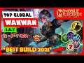 Top 1 Global WANWAN Gameplay 2021 - Wanwan Top Global Build - Mobile Legends (AL Kid MLBB)