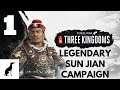 Total War three Kingdoms - Legendary Sun Jian Campaign #1