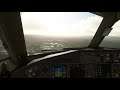 American Airlines 777-300ER - Landing at Ramstein [AFB] - MS Flight Simulator