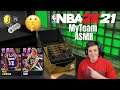 ASMR Gaming NBA 2K21 MyTeam IDOLS Magic Johnson Box Opening and Team Update! (Controller Sounds)