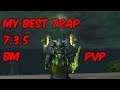 BEST TRAP EVER - 7.3.5 Beast Mastery Hunter PvP - WoW Legion