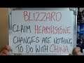 BLIZZARD Claim HEARTHSTONE Card Changes Nothing to do with CHINA!!