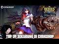 Cara Top Up Heroes Evolved di Codashop 2020