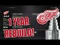 Detroit Red Wings 1 Year Stanley Cup Rebuild! NHL 21