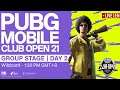 [EN] PMCO Wildcard Group Stage Day 2 | Spring Split | PUBG MOBILE Club Open 2021
