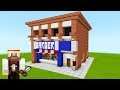 Minecraft Tutorial: How To Make A Barber Shop "2019 City Tutorial"