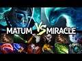 MIRACLE Morphling VS MATUMBAMAN Phantom Assassin - Epic Battle Pro Carry 7.26 Dota 2