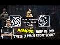 NIP vs G2: Hampus, как он сделал эти 3 минуса со Скаута, BLAST Premier Spring Final