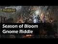 Pathfinder Kingmaker - Season of bloom gnome riddle