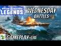 World of Warships Legends - Wednesday Battles (Live) - Game Play