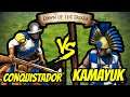 138 Elite Conquistadores vs 200 Elite Kamayuks (Total Resources) | AoE II: Definitive Edition