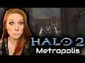Beating Halo 2 for the FIRST Time Blind! | Part 3: Metropolis | Let's Play Halo 2!