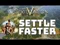 Civilization 5 Tutorial - Settlers, City Placement & Tile Improvements | How to Settle Cities Faster