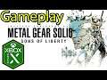 Metal Gear Solid 2 Xbox Series X Gameplay [Metal Gear Solid HD Edition]