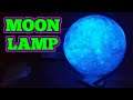 Rechargeable LED Color Changing Planet Moon Lamp