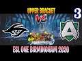 Secret vs Alliance Game 3 | Bo3 | Upper Bracket ESL One Birmingham 2020 | DOTA 2 LIVE