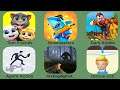 Talking Tom Friends,Bowmasters,Dark Riddle,Agent Action,Finding Bigfoot,Rescue Cut