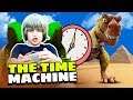 The Time Machine - Time Travelling to Dinosaurs, Egypt and Rome | Gerti and Friends