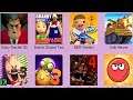 Branny Chapter Two,Tank Heroes,Ice Scream 3,NERF Prank,Freddy's 4,Scary Teacher 3D,Red Ball 4,PvZ 3